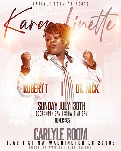Carlyle Room flyer