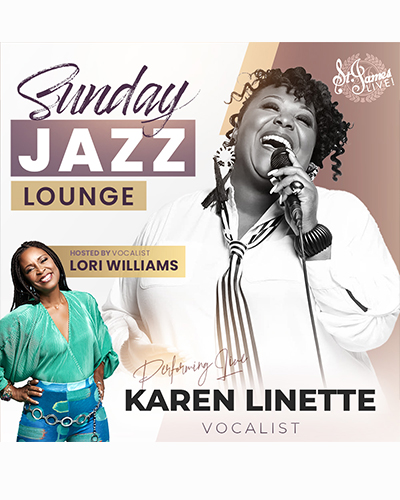 Sunday Jazz Lounge ft Karen Linette at St. James Live flyer